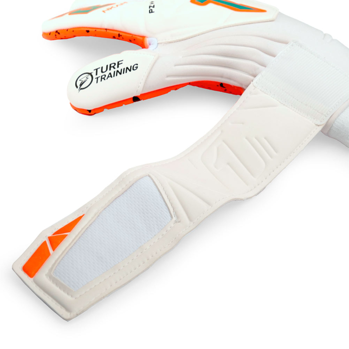 Rinat NKAM TRAINING Onana Goalkeeper Gloves White/Orange/Aqua