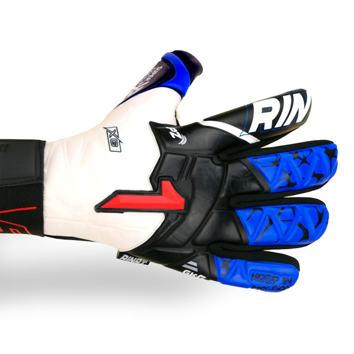Rinat XTREME GUARD DOMINIUS PRIME Junior Goalkeeper Gloves (White/Blue