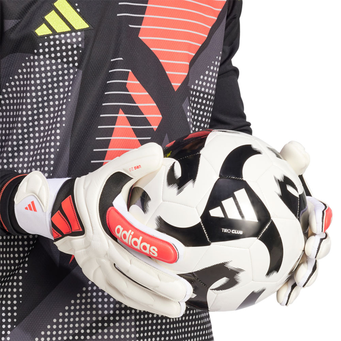 IW6378J adidas Copa GL Pro Junior Goalkeeper Gloves white/red/black