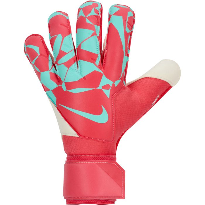 HQ0256850 Nike GK Grip 3 Goalkeeper Gloves Mad Energy Ember Glow/Auror