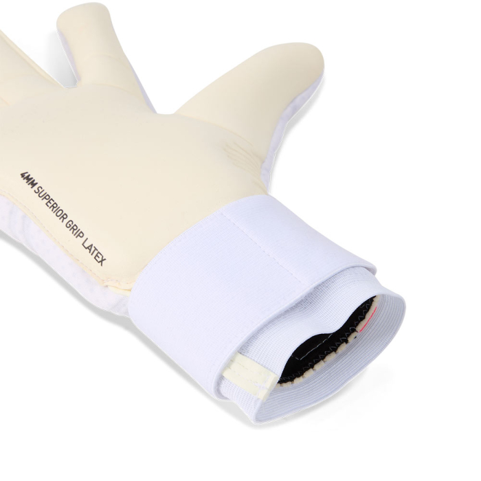 04194806 Puma ULTRA ULTIMATE Hybrid Goalkeeper Gloves White/Glowing Re