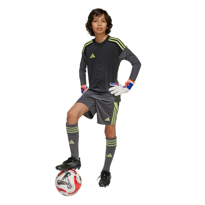 JN2019 adidas Tiro 25 Competition LS Junior GK Jersey grey five