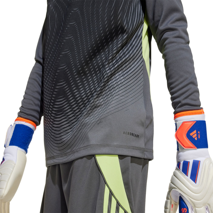 JN2019 adidas Tiro 25 Competition LS Junior GK Jersey grey five