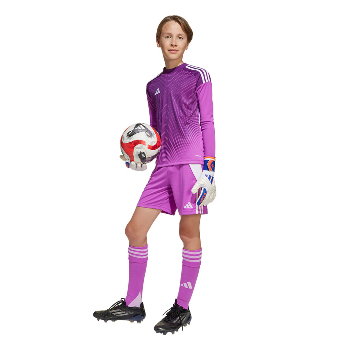 JJ1934 adidas Tiro 25 Competition LS Junior GK Jersey purple burst