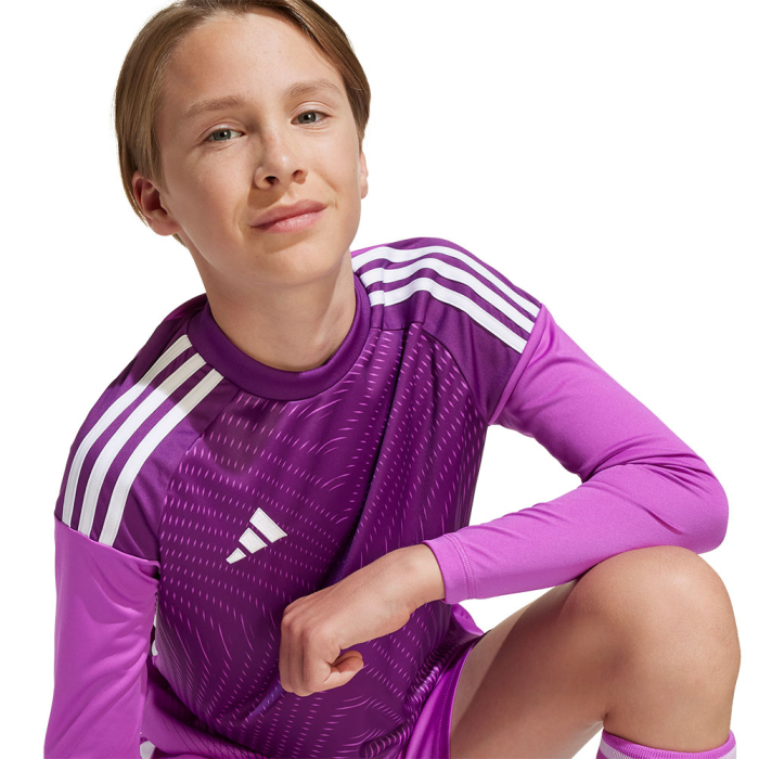 JJ1934 adidas Tiro 25 Competition LS Junior GK Jersey purple burst