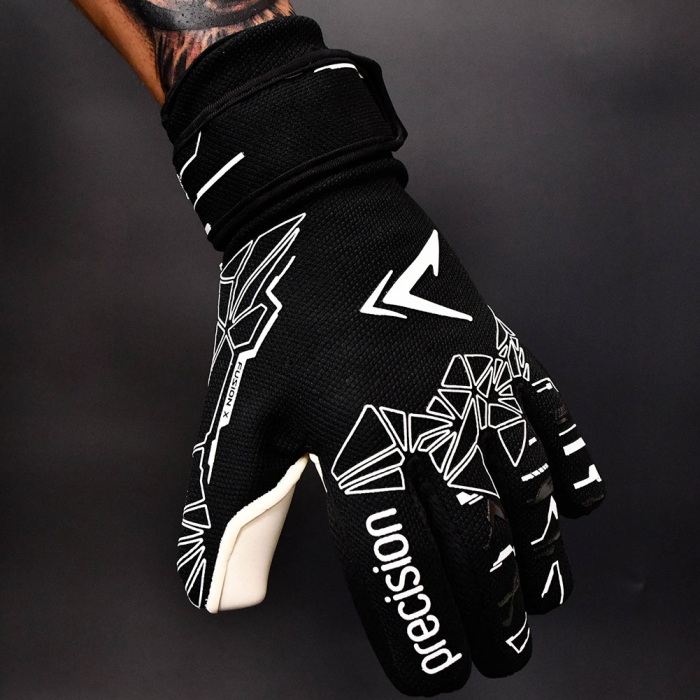 Precision Fusion X Pro Lite Giga Junior Goalkeeper Gloves Black