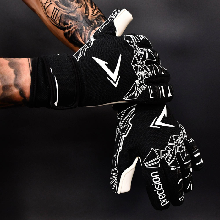 Precision Fusion X Pro Lite Giga Junior Goalkeeper Gloves Black