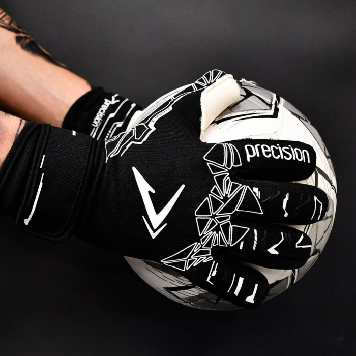 Precision Fusion X Pro Lite Giga Junior Goalkeeper Gloves Black