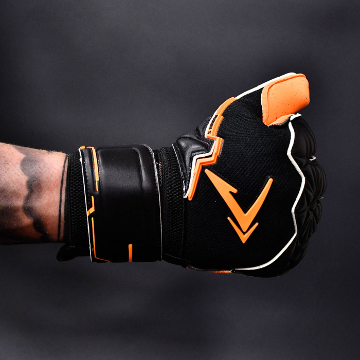 Precision Fusion X Pro Surround Quartz Junior Goalkeeper Gloves Black/