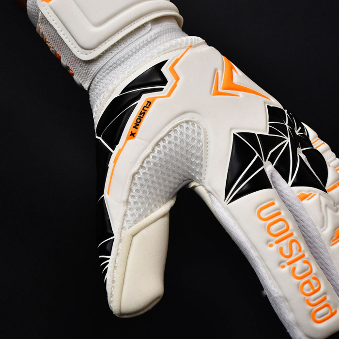 Precision Fusion X Negative Replica Junior Goalkeeper Gloves White