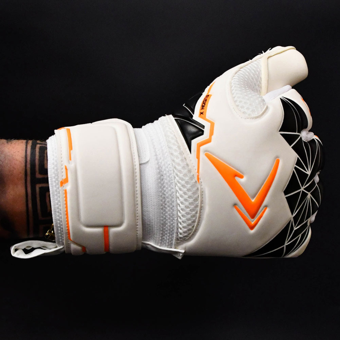 Precision Fusion X Negative Replica Junior Goalkeeper Gloves White