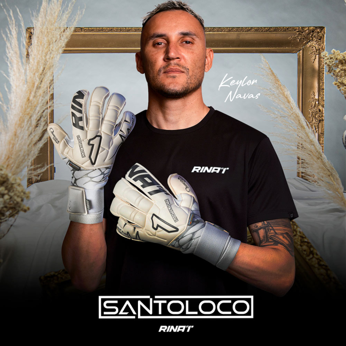 SAAA110 Rinat Santoloco Alpha Goalkeeper Gloves White