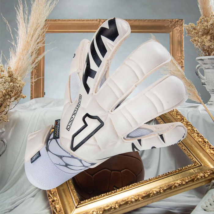 SAAA110 Rinat Santoloco Alpha Goalkeeper Gloves White