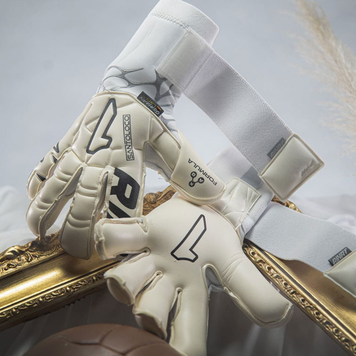 SAAA110 Rinat Santoloco Alpha Goalkeeper Gloves White