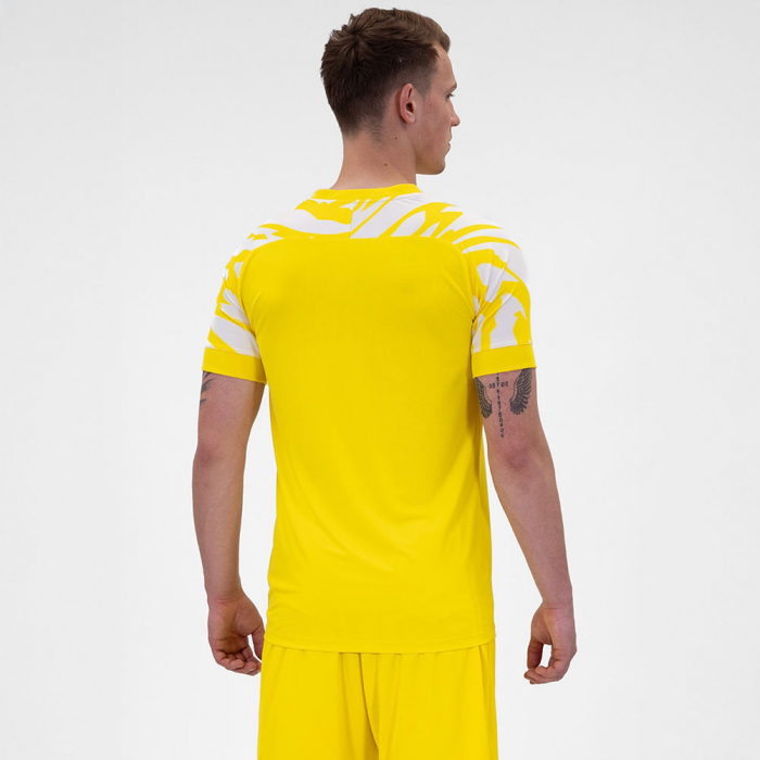 4244-303 JAKO WILD SS GK Jersey Citro Yellow / White