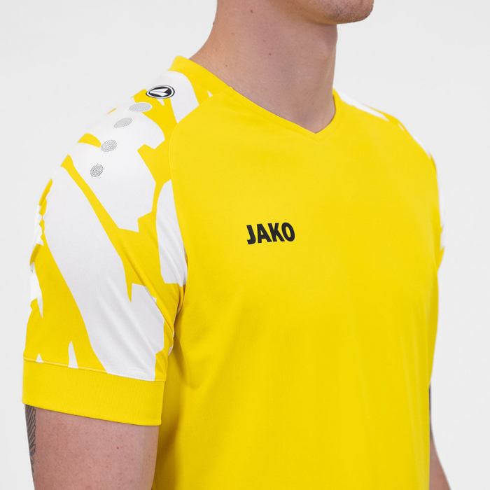 4244-303 JAKO WILD SS GK Jersey Citro Yellow / White