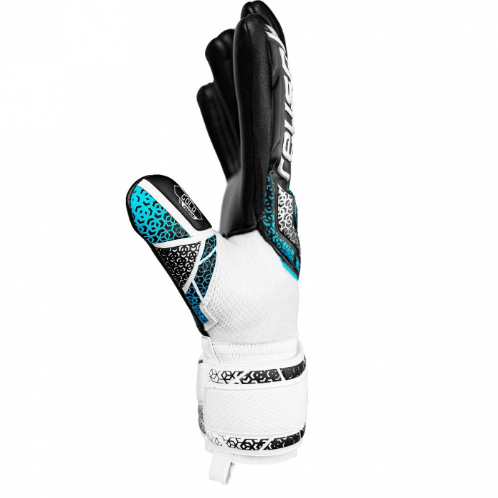 55721551125 Reusch Attrakt Gold NC Junior Goalkeeper Gloves white/blac