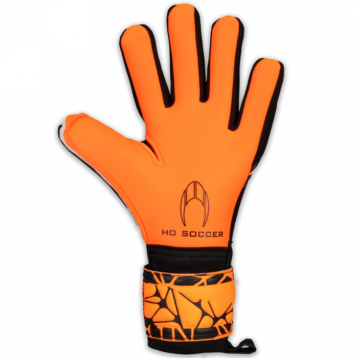 520465 HO Soccer Aerial III Negative Goalkeeper Gloves Orange