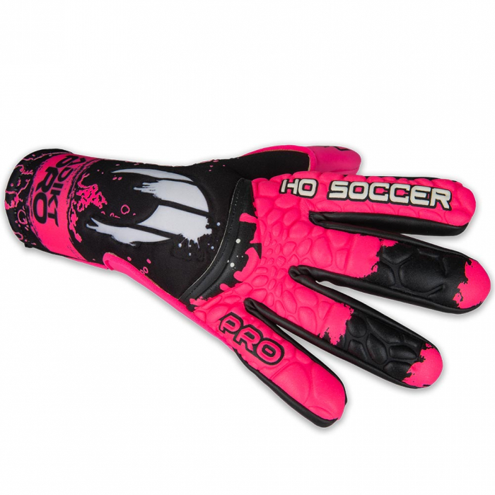 520453J HO Soccer Adikt Pro Junior Goalkeeper Gloves BLACK/PINK