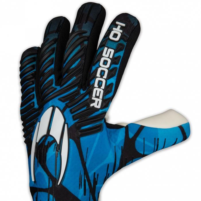 520457J HO Soccer Pro Evolution Negative Junior Goalkeeper Gloves Blue