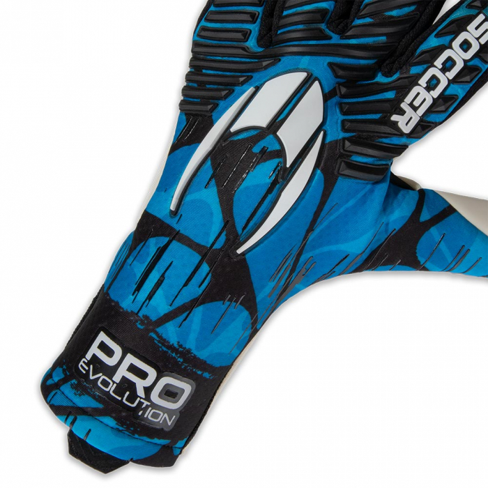 520457J HO Soccer Pro Evolution Negative Junior Goalkeeper Gloves Blue