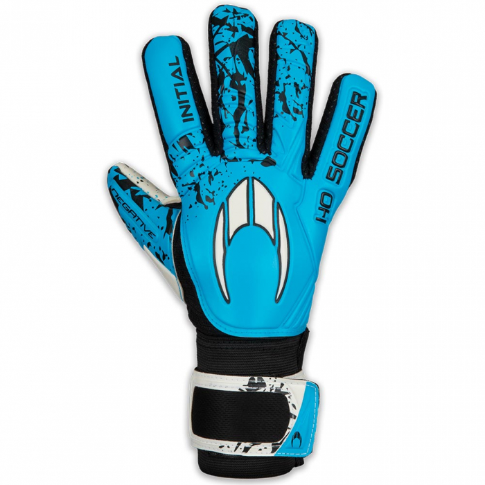 520467J HO Soccer INITIAL Negative Junior Goalkeeper Gloves Blue