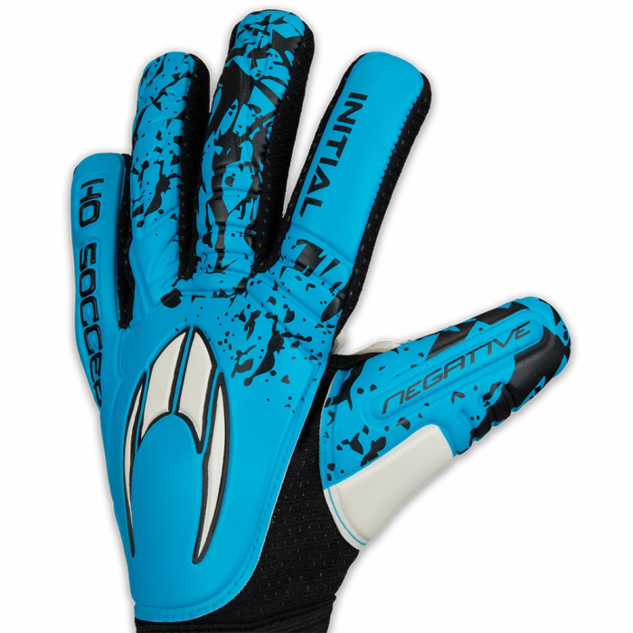520467J HO Soccer INITIAL Negative Junior Goalkeeper Gloves Blue