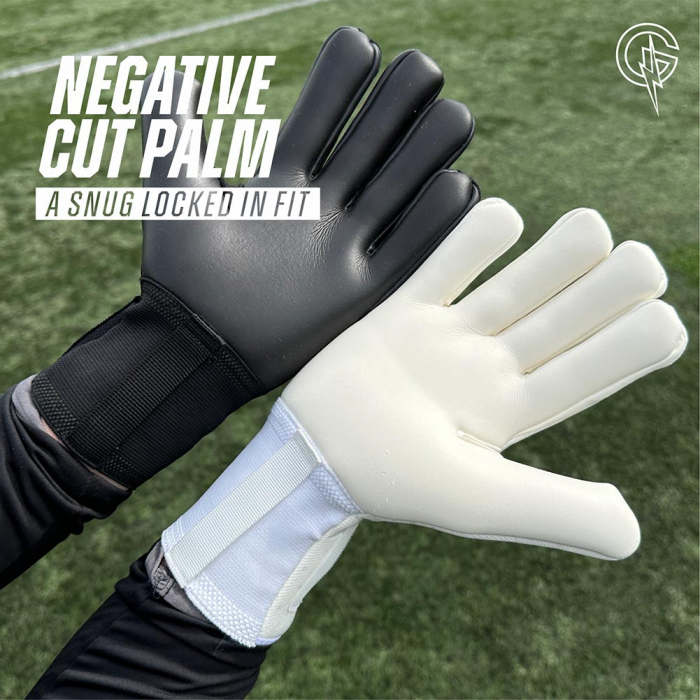 Keeper iD Goalproof Aero Lite Junior Kids Goalkeeper Gloves jet black 