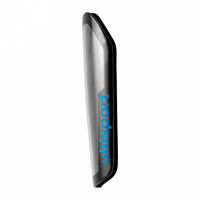100681101 UHLSPORT Cybershield Shin Guards Black/Cyan