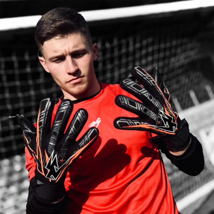 Kaliaaer ShokLock Rapid Fire Neg Finger Protection Goalkeeper Gloves