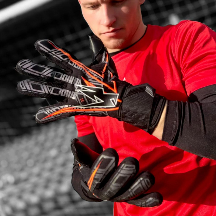 Kaliaaer ShokLock Rapid Fire Neg Finger Protection Goalkeeper Gloves