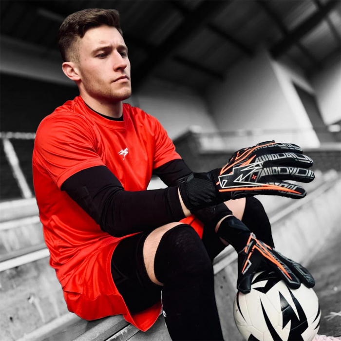 Kaliaaer ShokLock Rapid Fire Neg Finger Protection Goalkeeper Gloves