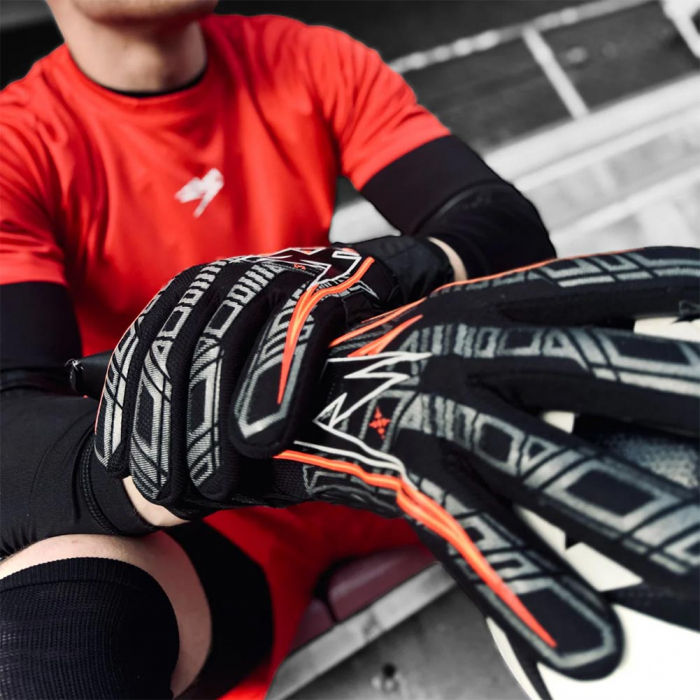 Kaliaaer ShokLock Rapid Fire Neg Finger Protection Goalkeeper Gloves