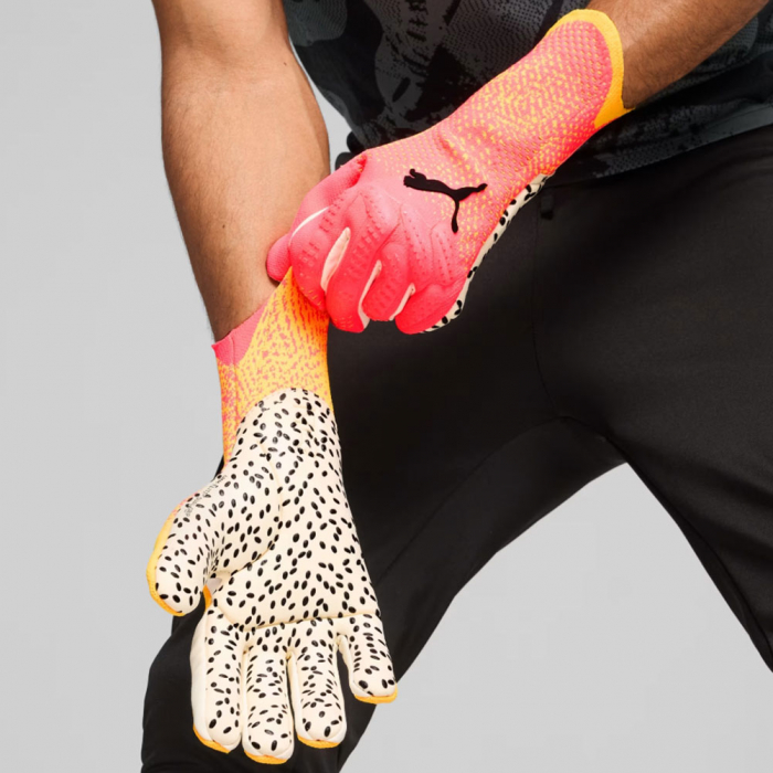 Puma FUTURE Ultimate TRICKS NC Goalkeeper Gloves Sunset Glow