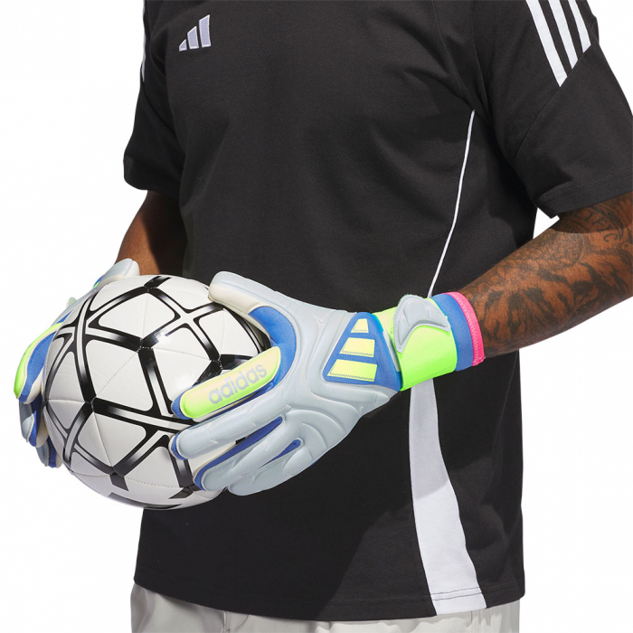 adidas Copa 25 GL Pro Promo Junior Goalkeeper Gloves blue fusion / hal