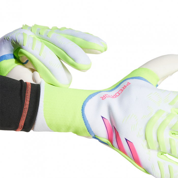 adidas Predator 25 Pro PROMO Fingersave White / Lucid Lemon / Lucid Pi