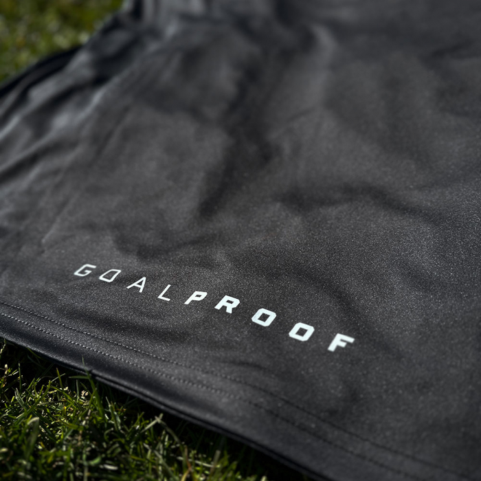 Keeper iD GoalProof Technical 1/4 Zip Top Junior (Black/White)