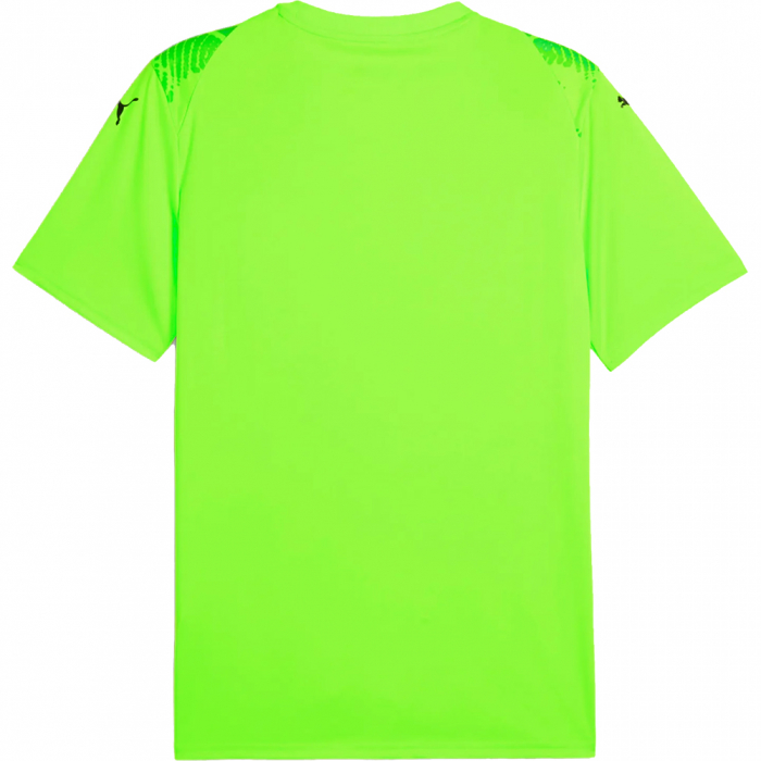 70628020 Puma Team Ultimate Short Sleeve GK Jersey Green Glare