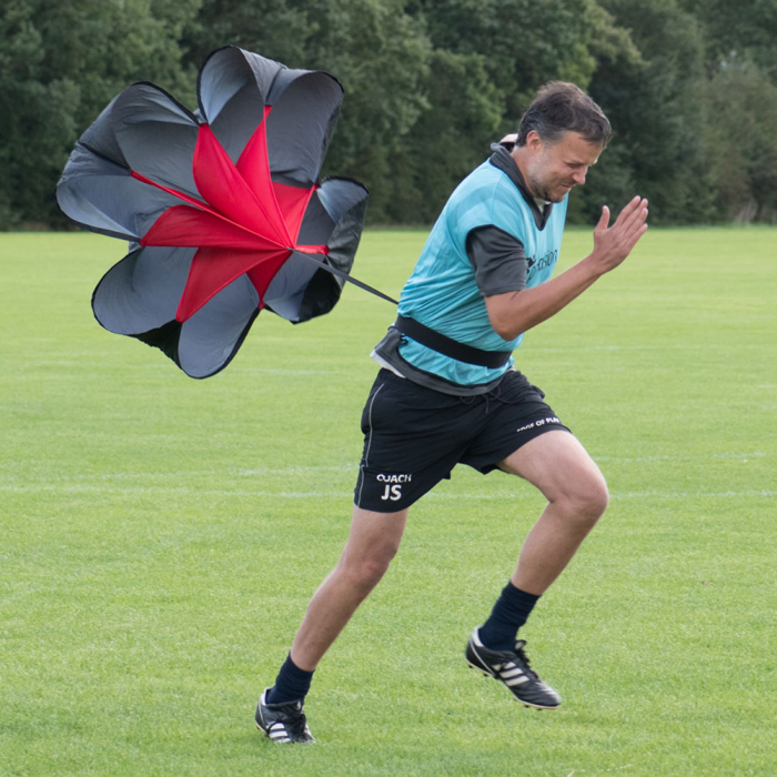 TR574 Precision Power Speed Training Parachute (Black)