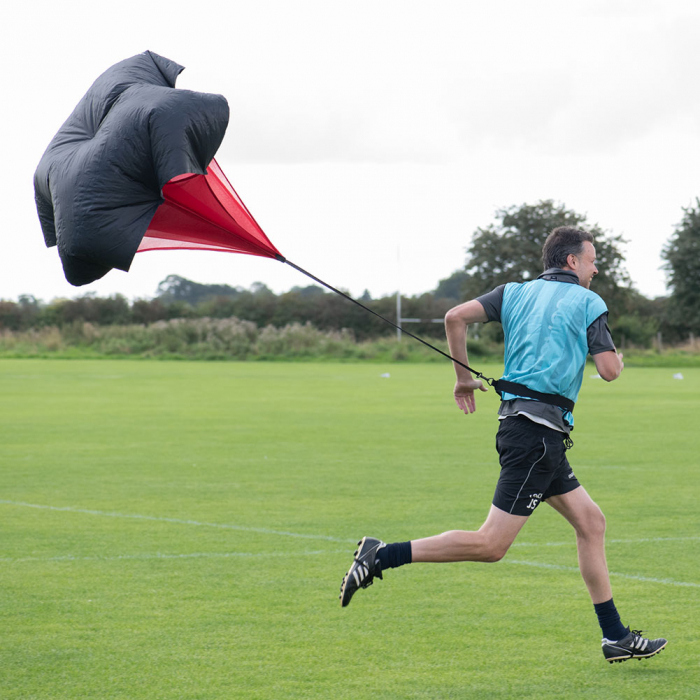 TR574 Precision Power Speed Training Parachute (Black)