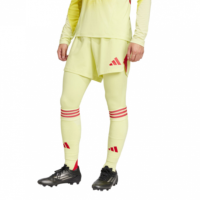 JH3314 adidas Tiro 25 Pro Goalkeeper Tights/Shorts pulse yellow