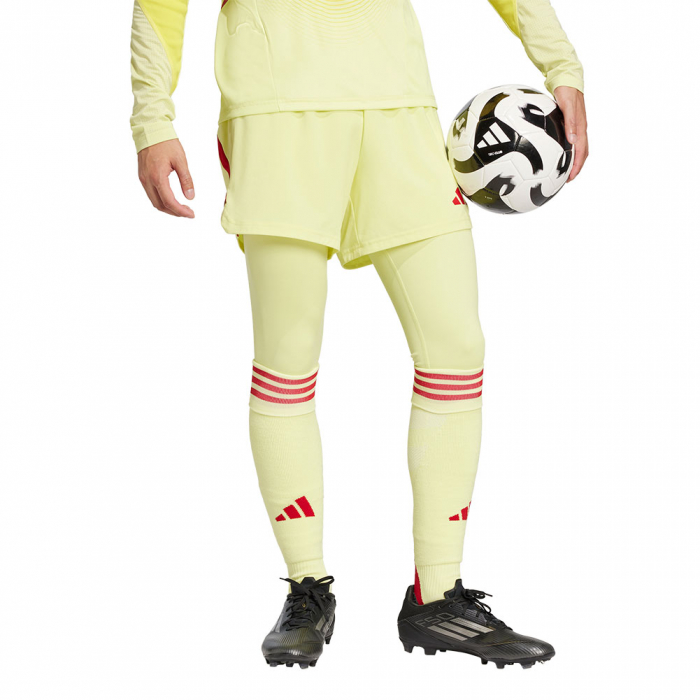 JH3314 adidas Tiro 25 Pro Goalkeeper Tights/Shorts pulse yellow