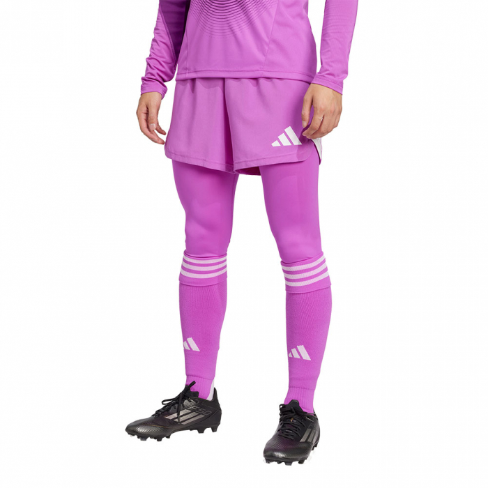 JD1741 adidas Tiro 25 Pro Goalkeeper Tights/Shorts purple burst