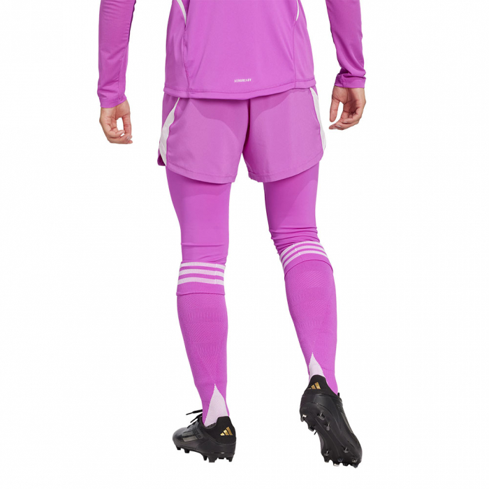 JD1741 adidas Tiro 25 Pro Goalkeeper Tights/Shorts purple burst
