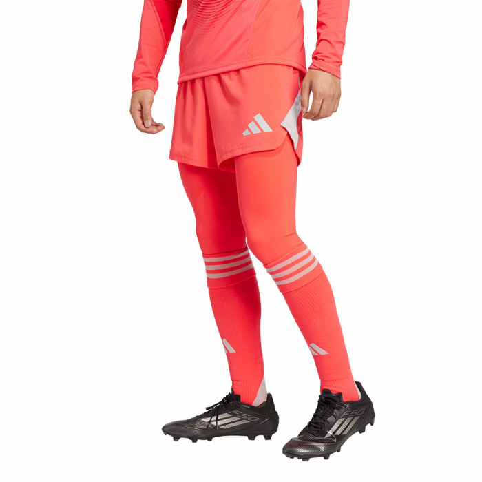JH3311 adidas Tiro 25 Pro Goalkeeper Tights/Shorts shock red