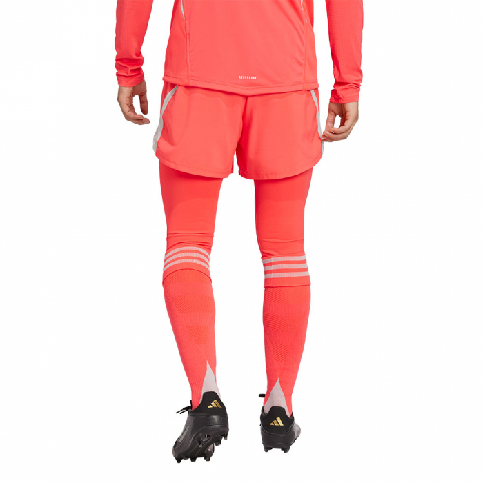 JH3311 adidas Tiro 25 Pro Goalkeeper Tights/Shorts shock red