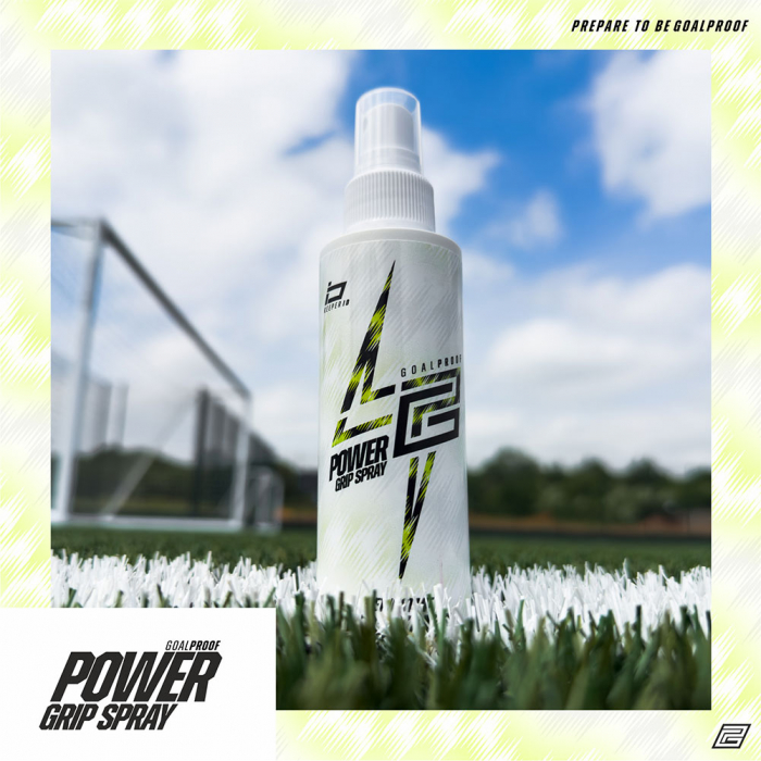 Goalproof Power Grip Goalkeeper Grip Spray White/Green