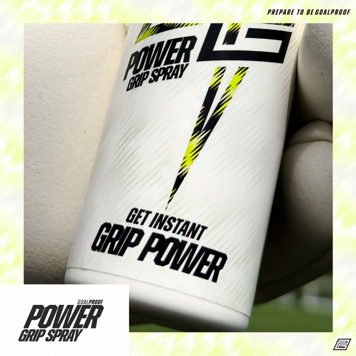 Goalproof Power Grip Goalkeeper Grip Spray White/Green