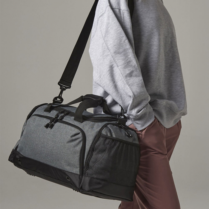 BG544G Keeper iD Custom Holdall / Kit Bag (Grey)