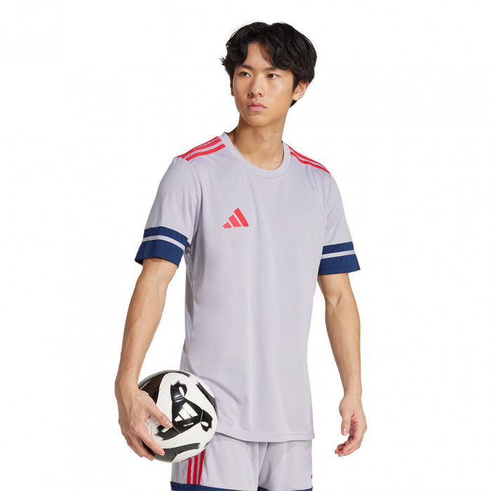 JP3410 adidas Squadra 25 SS GK Jersey Grey / Navy / Ruby